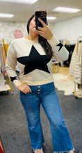 Load image into Gallery viewer, Star Power Stretch Fitted Sweater