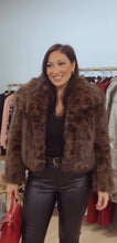 Load image into Gallery viewer, Luxe Faux Foxxy Fur Cropped Jacket