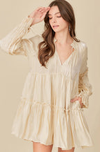 Load image into Gallery viewer, Champagne Glimmers Iridescent Dress (also in Dusty Rose)