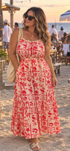 Load image into Gallery viewer, Call me on my Shell Tiered Maxi Dress(last one M)
