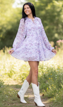 Load image into Gallery viewer, Lavender Fields Babydoll Dress