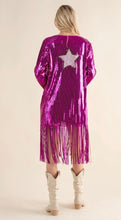 Load image into Gallery viewer, Made to Shine Starburst Sequin Duster