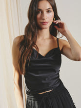 Load image into Gallery viewer, The Little Things Satin Cowl Crop Cami
