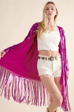 Load image into Gallery viewer, Made to Shine Starburst Sequin Duster