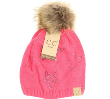 Load image into Gallery viewer, C.C Kids Pom-pom hat (2 styles available)