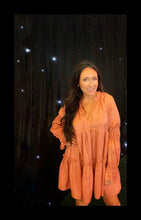 Load image into Gallery viewer, Peach Glaze Glimmers Iridescent Dress (also in Champagne)