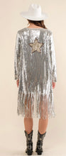 Load image into Gallery viewer, Made to Shine Starburst Sequin Duster