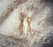Load image into Gallery viewer, Sparkle in Your Eye Teardrop CZ Earrings (2 sizes)