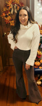 Load image into Gallery viewer, Corduroy Cowgirl Extreme Flares (Camel or Charcoal)