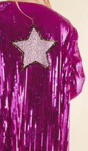 Load image into Gallery viewer, Made to Shine Starburst Sequin Duster