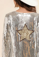 Load image into Gallery viewer, Made to Shine Starburst Sequin Duster