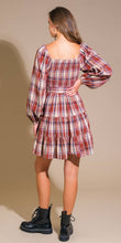 Load image into Gallery viewer, Holiday Truck Memories Flannel Dress