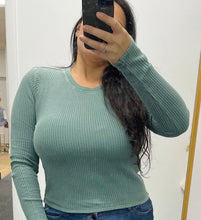 Load image into Gallery viewer, Good Vibes Faded Waffle Top (Available in 2 colors)