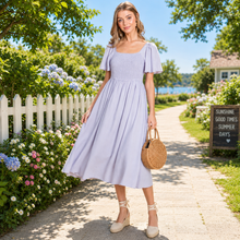 Load image into Gallery viewer, Lavender Lane Midi Dress