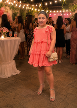 Load image into Gallery viewer, Coral Reef Ruffle Extra Mini Junior/ Petite Dress