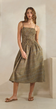 Load image into Gallery viewer, Golden Prairie Gingham Pocketed Dress
