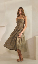 Load image into Gallery viewer, Golden Prairie Gingham Pocketed Dress