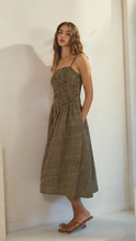 Load image into Gallery viewer, Golden Prairie Gingham Pocketed Dress