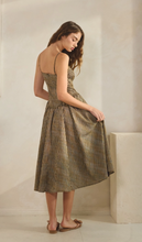 Load image into Gallery viewer, Golden Prairie Gingham Pocketed Dress