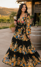 Load image into Gallery viewer, Floral Medallions Maxi Dress (last one M)