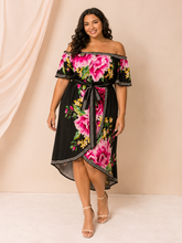 Load image into Gallery viewer, Blossoming Bouquets Dress (Curvy Collection)
