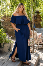 Load image into Gallery viewer, Comfy Pocketed Maxi Dress (Curvy Collection)