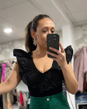 Load image into Gallery viewer, Poppin' in Poplin Ruffles Bodysuit