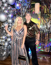 Load image into Gallery viewer, Time to Shine Sequin Jumpsuit