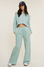 Load image into Gallery viewer, Sage Mist Crop Sweatshirt