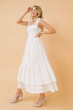 Load image into Gallery viewer, Nightingale Lace White Dress