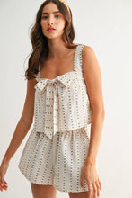 Load image into Gallery viewer, Sweetheart Picnic Gingham Shorts Set