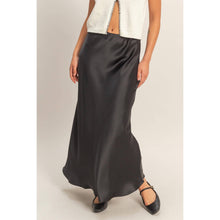 Load image into Gallery viewer, City Lights Satin Maxi Skirt