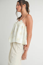 Load image into Gallery viewer, Whisper Sweet Nothings Embroidered Top