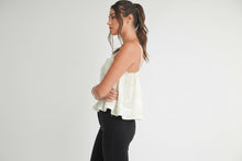 Load image into Gallery viewer, Whisper Sweet Nothings Embroidered Top (last one L)