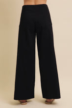 Load image into Gallery viewer, Essentially Yours Wide Leg Stretch Cotton Twill Pants