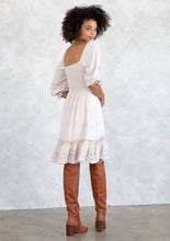 Load image into Gallery viewer, Bohemian Bliss Eyelet Embroidered Dress (last one s)