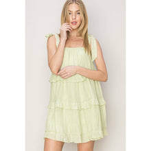 Load image into Gallery viewer, Coral Reef Ruffle Extra Mini Junior/ Petite Dress