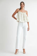 Load image into Gallery viewer, Whisper Sweet Nothings Embroidered Top (last one L)