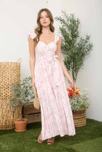 Load image into Gallery viewer, The Garden Muse Maxi Dress (Blue or Pink)