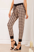 Load image into Gallery viewer, Chic Houndstooth Brushed Joggers