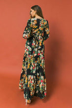 Load image into Gallery viewer, Sweet Floral Long Sleeve Maxi Dress