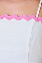Load image into Gallery viewer, Simply Sweet Linen Mini Dress