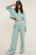 Load image into Gallery viewer, Sage Mist Crop Sweatshirt