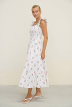 Load image into Gallery viewer, Sweet Summer Days Smocked Ruffle Strap Maxi Dress