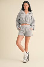 Load image into Gallery viewer, Cozy Era Fleece Crop Full Zip Hoodie