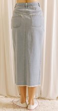 Load image into Gallery viewer, Cool Blues Denim Midi Skirt