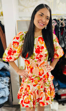 Load image into Gallery viewer, Kailua Floral Print Heartfelt Ruffle Dress