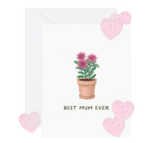 Load image into Gallery viewer, Best Mum Ever Plantable Card