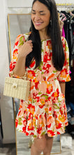 Load image into Gallery viewer, Kailua Floral Print Heartfelt Ruffle Dress