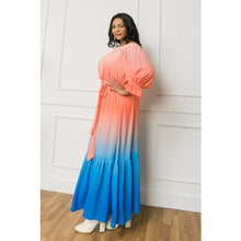 Load image into Gallery viewer, Sweet as Sorbet Maxi Dress (Curvy Collection)